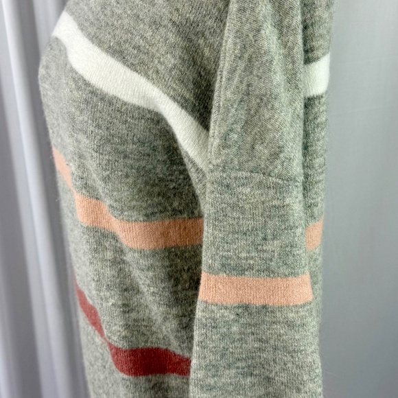 Soft Stripe Grey Sweater - Picture 4 of 6